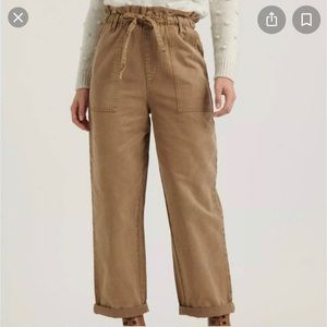 LUCKY BRAND: Paperbag waist High-rise pants